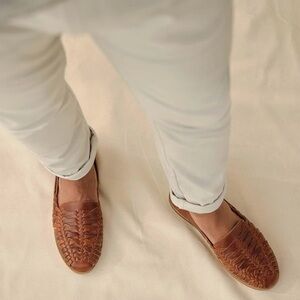 Nisolo Brown Leather Loafers
